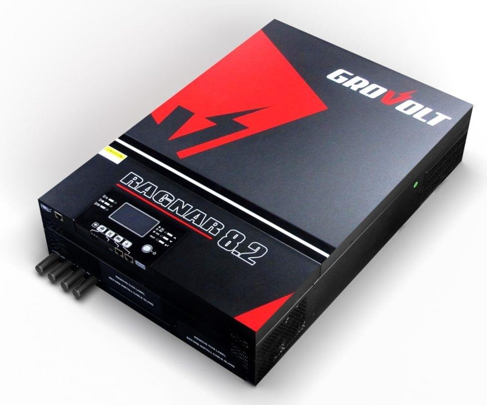 Grovolt Ragnar 8.2kW – MPPT Hybrid Solar Inverter