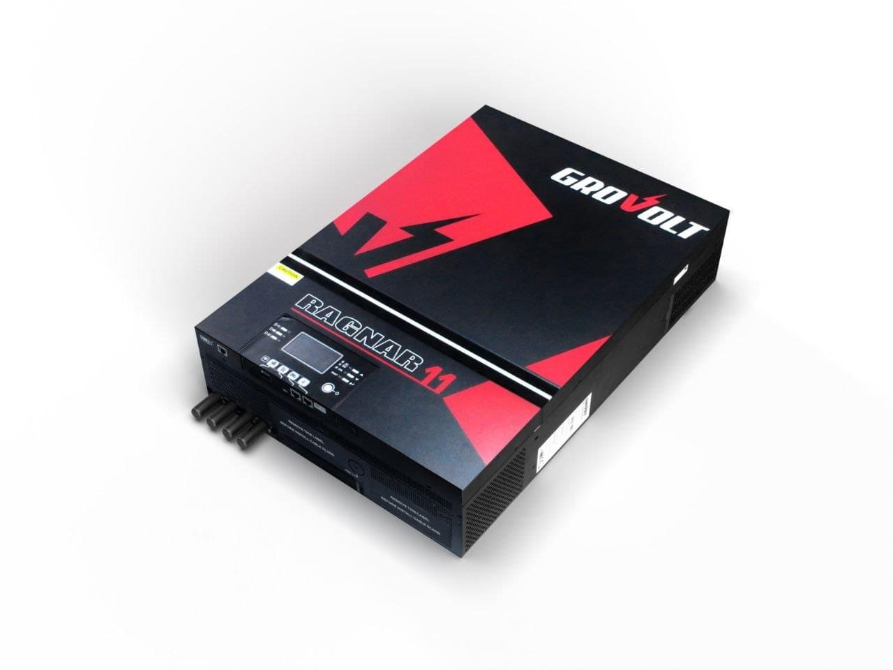 Grovolt 11kW – MPPT Hybrid Solar Inverter for Residential & Commercial Use